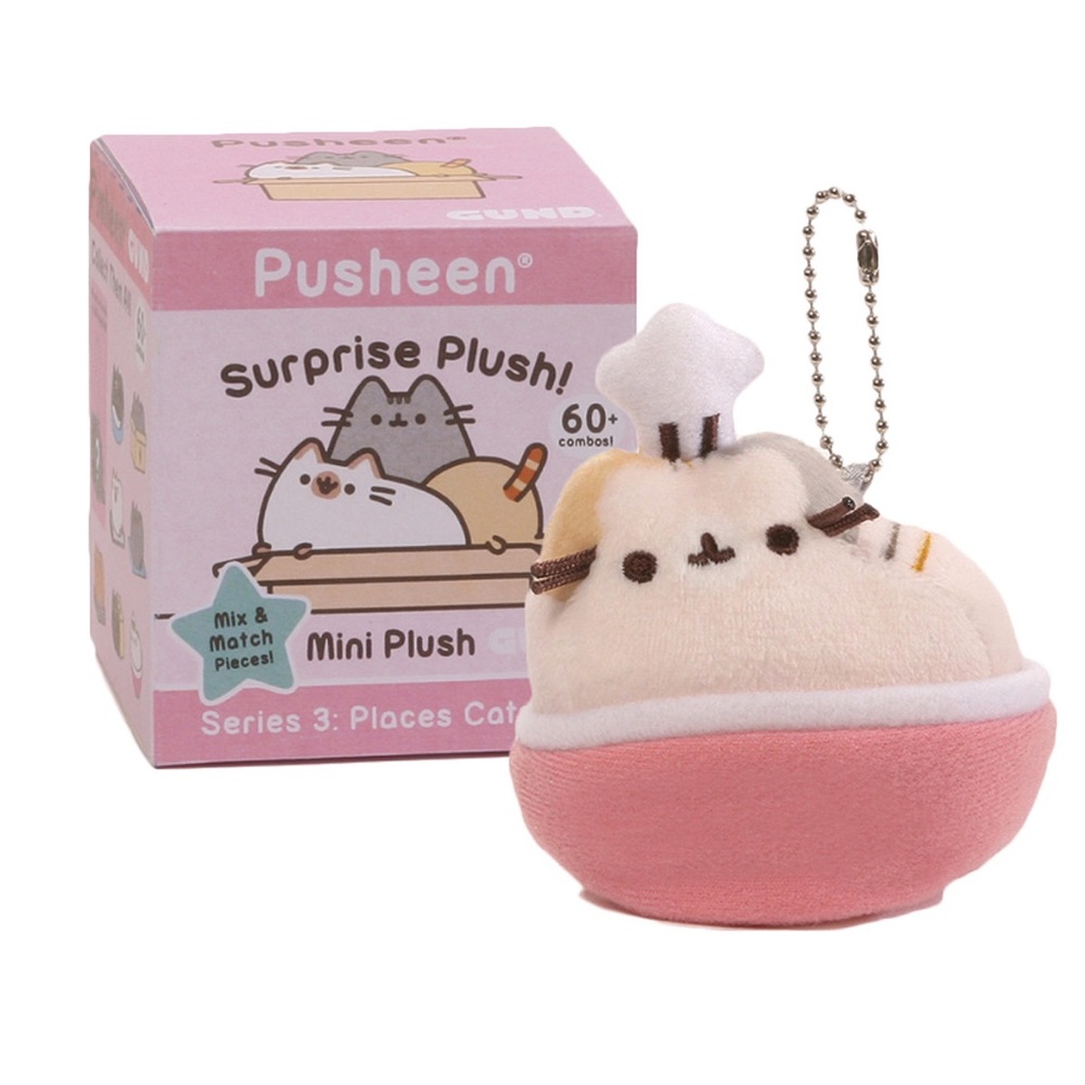 Pusheen series 3 chef keychain